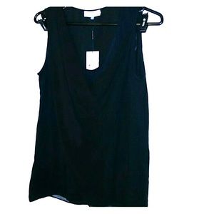 Calvin Klein Layered Draped Top S