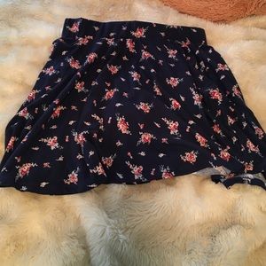 Floral skater skirt