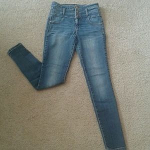 High Waisted Skinny Jeans
