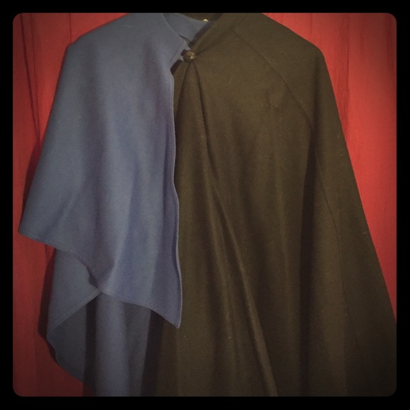 Two toned Vintage wool cape - Picture 1 of 4
