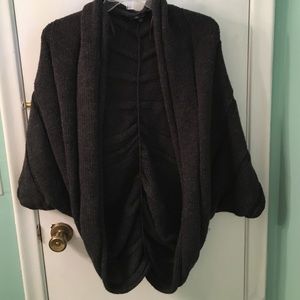 Dark gray sweater cardigan size L