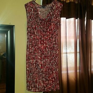 George Red, Black and white Dress size L