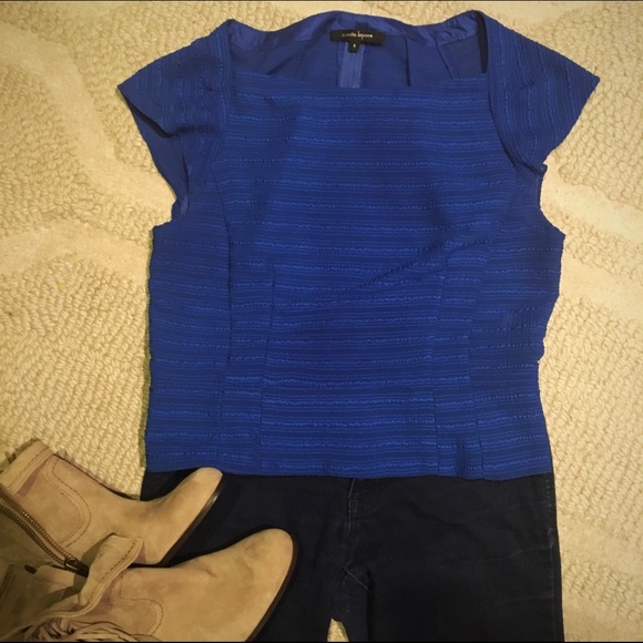 Nanette Lapore Vibrant Blue Blouse