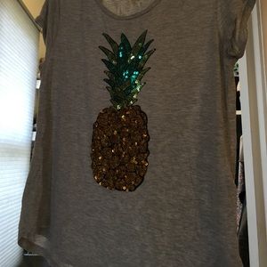 H&M pineapple t shirt