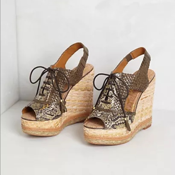 Anthropologie Sam Edelman Tinley wedges