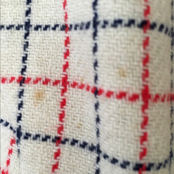 Vintage Plaid Grid Print Coat - Picture 3 of 4