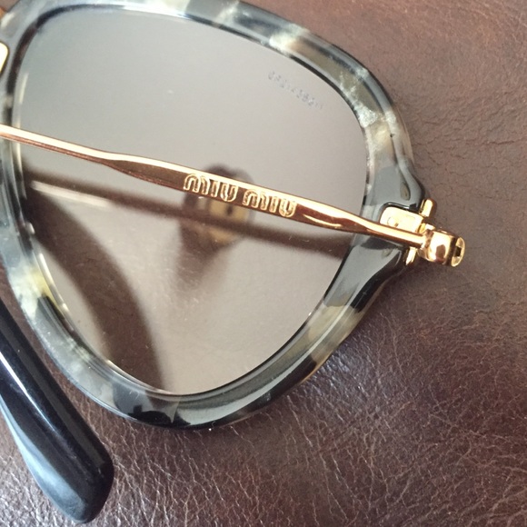Mui Mui Teardrop 53MM Aviator Sunglasses