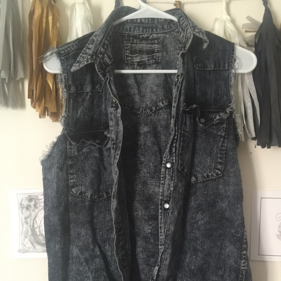 Denim vest