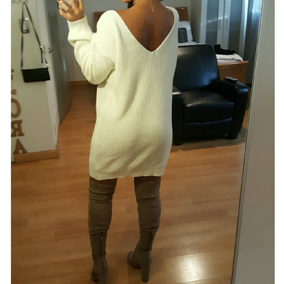 ▪LAST ONE▪"Comfy Days"  Sweater Dress NWOT - Picture 2 of 4