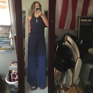 Nordstrom navy blue jumper size small long