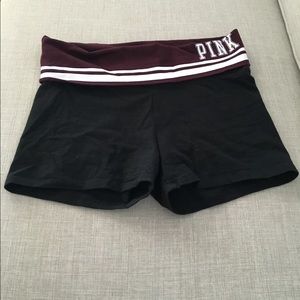 Victoria's Secret Pink yoga shorts