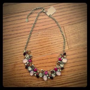 NWT jeweled statement necklace
