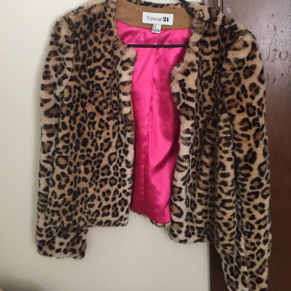 SM Forever Leopard Fur Coat