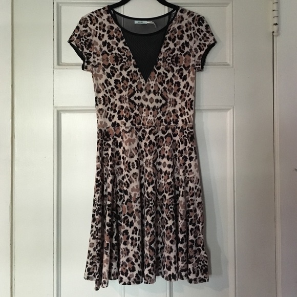 Kimchi Blue leopard dress