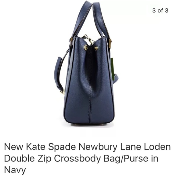Loden Newbury Lane katespade navy - Picture 4 of 4