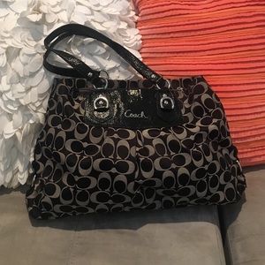 Coach hand bag