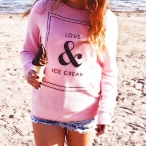 Wildfox Love & Ice Cream sweater