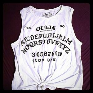 Ouija board crop top