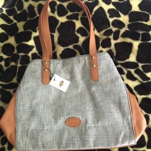 Name brand Fossil purse.