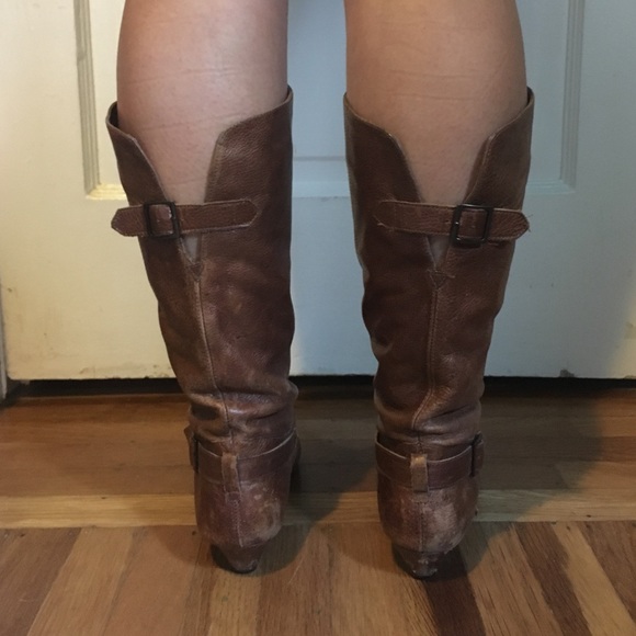 Cognac Rider Boots - Picture 3 of 4