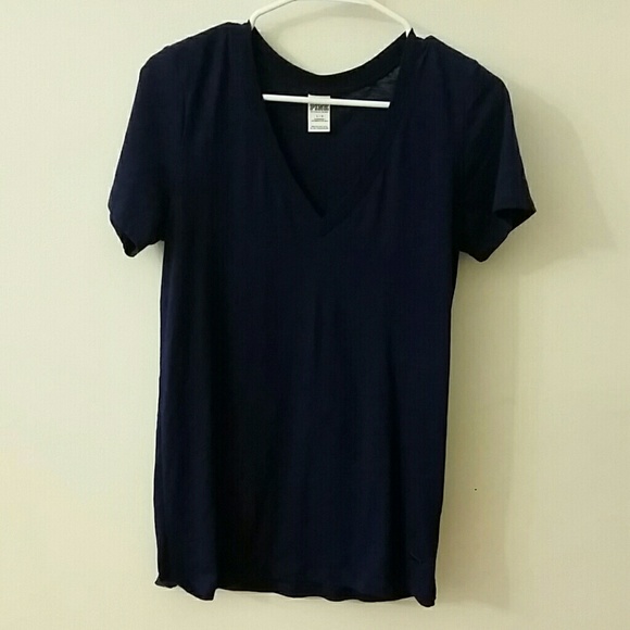 Pink v neck t-shirt