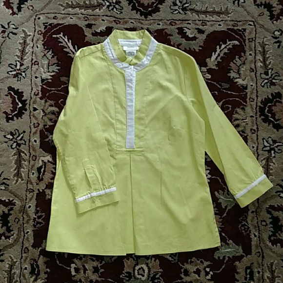 Linen lightweight blouse - Picture 1 of 4
