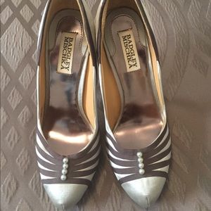 Badgley Mischka heels like new