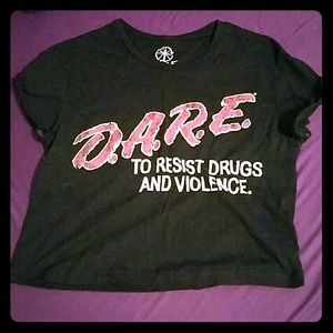 D.A.R.E. crop top