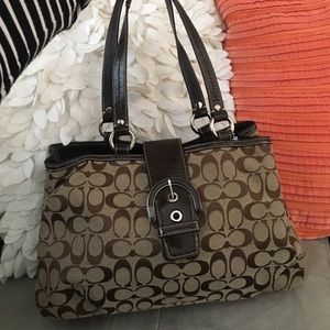Coach hand bag