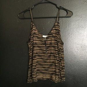 Urban Outfitters Silence + Noise Striped Tank Top