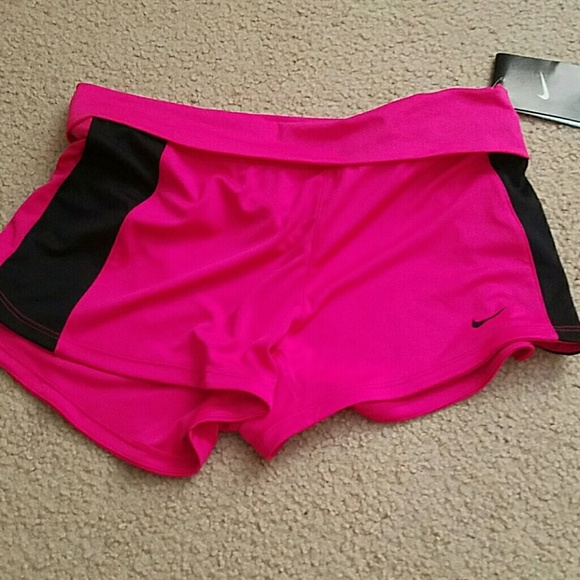 Pink Nike Dri-Fit shorts, NWT