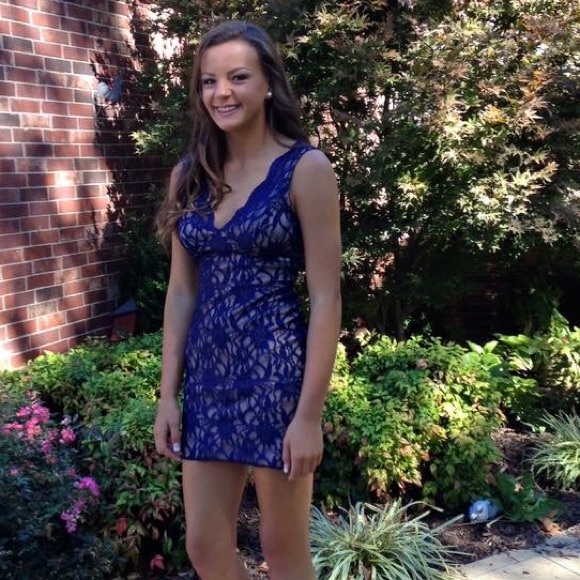 Daughter wore as a homecoming dress.
