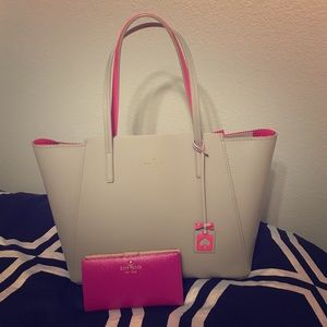 Kate Spade purse and wallet set!