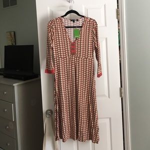 NWT Soft, comfy Boden dress. Size 10 (14 UK).