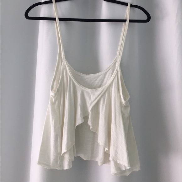 HOLLISTER white low back top