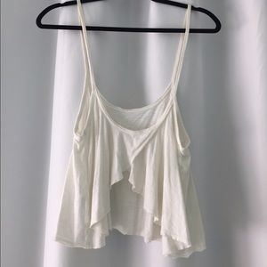 HOLLISTER white low back top