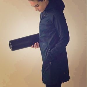 Definitely raining rain jacket