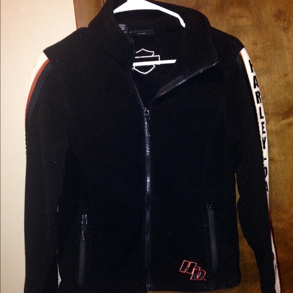 Ladies Harley Davidson Fleece Coat