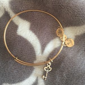 Skeleton key Alex and ani bracelet