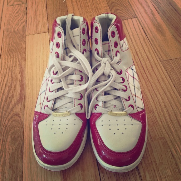 Coach high top sneakers