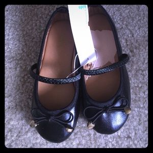 Capelli Kids black patent leather flats