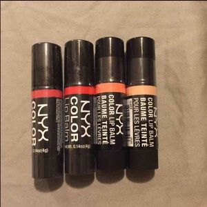 NYX color lip balm bundle