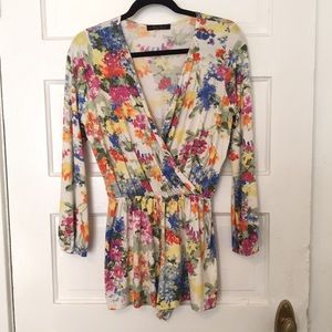Floral Romper