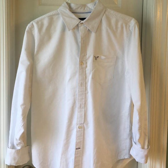 Dress button down Oxford cloth shirt - white