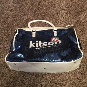 Blue Sequenced Kitson Los Angeles Bag