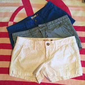 3 Pairs of SO Shorts