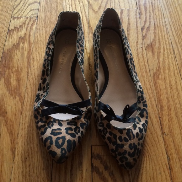 Leopard print flats LC Lauren Conrad