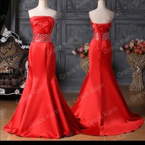 Long Mermaid Formal Gown