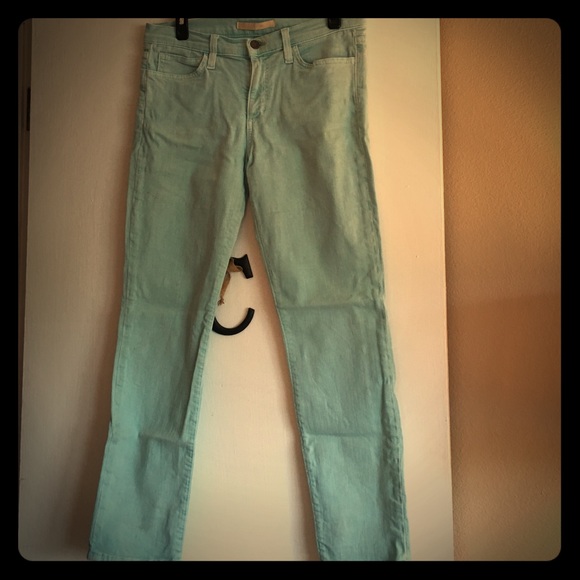 Size 30 turquoise Joe jeans