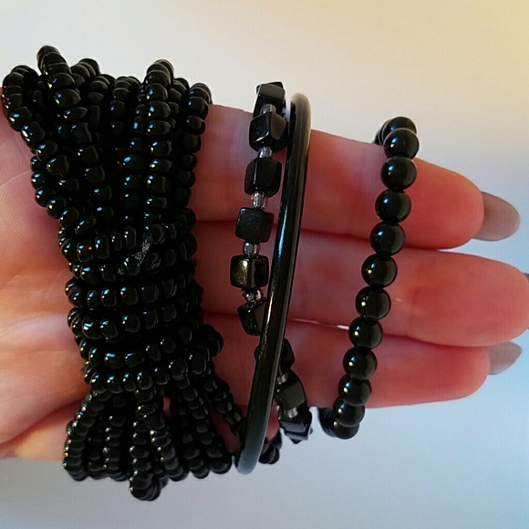 Black bracelet bundle